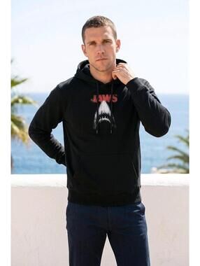 Jaws Movie Graphic Hoodie Universal Studios sz Small